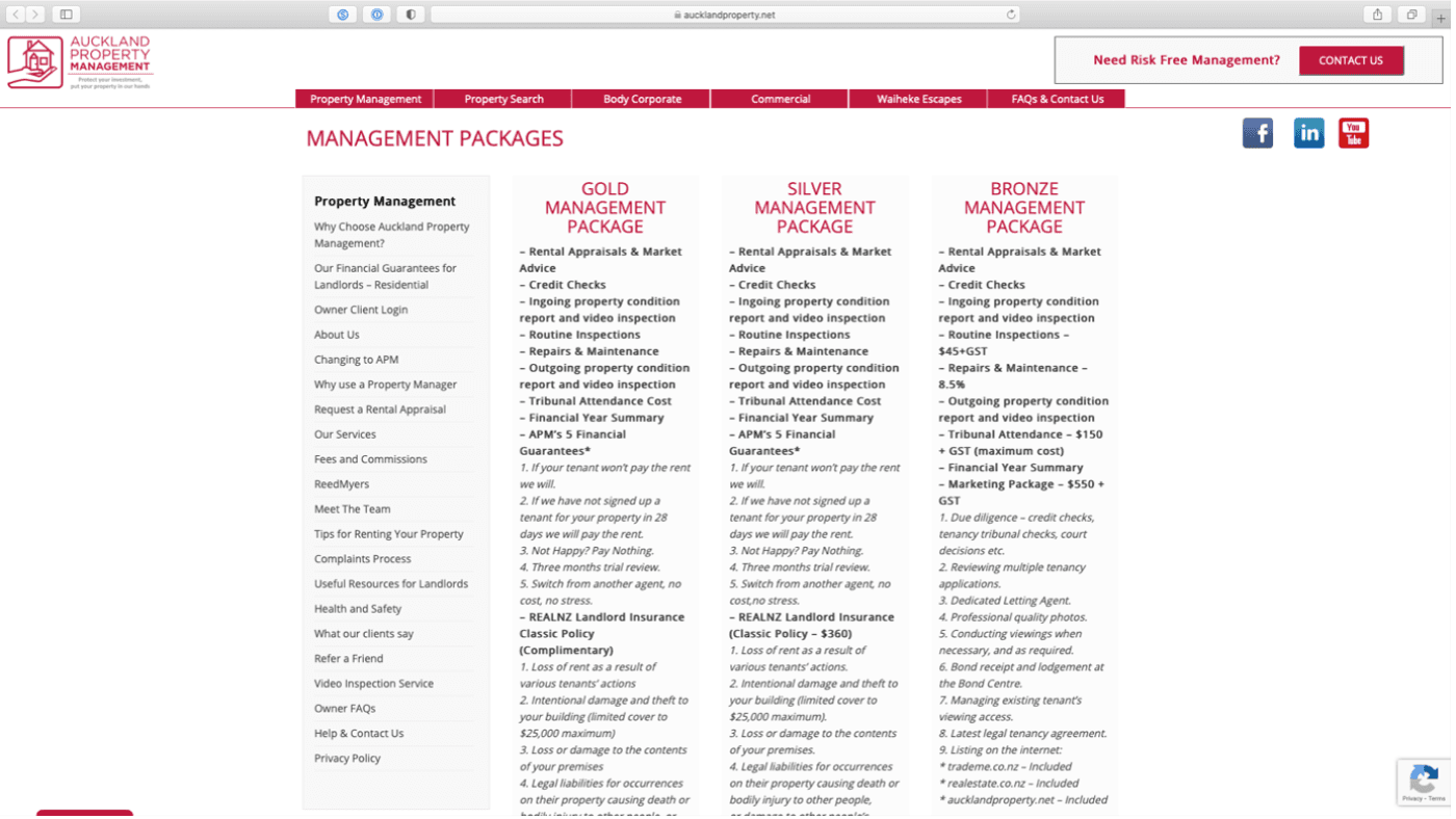 Auckland Property Management Pricing and Fees